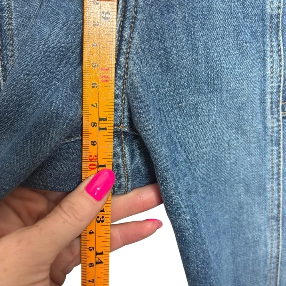 SIMKHAI Women’s Wiley Cropped Tapered Stretch Jeans Size 25